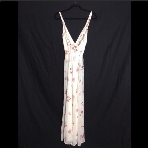 Boho Floral Criss Cross Strap Maxi Dress NWOT - Picture 7 of 8